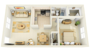 LG1B_1B_-_720sf_-_3D_Floor_Plan